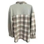 Allie Rose  women's L pocketed collard long sleeve shacket NWT Photo 1