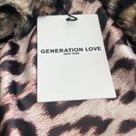 Generation Love NWT  Esther Faux Fur Slides Animal Leopard Size Small (5-7) Photo 3