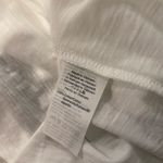 Madewell NWOT  Size S White Cherry  Embroidered Pocket V Neck Cotton Tank Top Photo 9