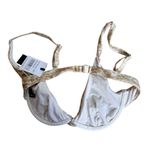 Kendall + Kylie  animal print Bikini Top in cream NEW Photo 3