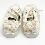 Madden Girl  Marisa White Floral Lace Up Fashion Tennis Shoes, Size 10 Photo 9