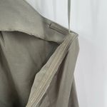 BHLDN  Dress Size 12 Satin Charmeuse Maxi Sage Green Ruby Twist Halter Long NWT Photo 13