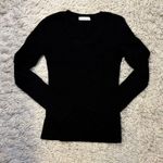 Active Basic  Black Long Sleeve Top Size S Photo 0