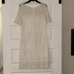 Sundance  Imperial Eyelet Dress in Ivory Photo 7