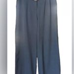 Princess Polly New Wide Leg High Waisted Huxley Pants Dusty Blue Size 6 Photo 2