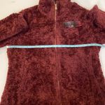 Pendleton  Burgundy Sherpa Fleece Zipper Jacket EUC Sz Lg Acrylic Wool Comfy Photo 9