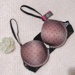 Vince Camuto Push Up Bra Black Lace Nude Back Closure Size 36C New w/Tag Photo 1