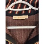 Tory Burch Tory Burch pullover sweater quarter zip red stripes PXS Photo 1