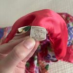 Victoria's Secret VTG Womens Floral Satin Robe & shirt Gold Label Small Y2K 90s Photo 5