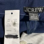 J.Crew Carreman Pants Designed In France Navy Blue Sz 4 Tall NWT Tailored Fit Photo 4