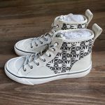 DKNY sz 7/ 8.5 shell toe high top canvas sneakers NWT Photo 5