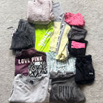 PINK - Victoria's Secret Victoria’s Secret PINK Medium bundle variety of clothing set 14 item bundle Photo 0