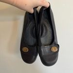 Born black leather slip on shoes button detail size 7/38 Photo 5