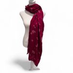 Red Western Bears Mountains Nature Scarf Wrap Shawl Photo 1