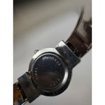 National Geographic  Cloisonné Floral Bangle Watch Blue Enamel‎ Design Untested Photo 4