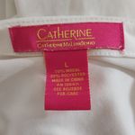 Catherine Malandrino  White Peasant Top Size Large Photo 5