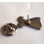 Source Unknown American Heart Association Red Enamel Dress Lapel/Tie Pin Photo 2