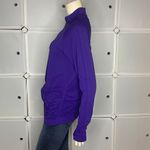 Athleta  Purple 1/4 Zip Running Pullover Shirt Size Large Photo 5