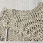 Croquet Club Vintage Silk Crochet Vest L • Ivory Handcrafted Boho Chic Size L Photo 6