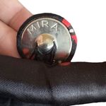 Vintage Mira Red & Black Quilted Puffy‎ Asian Print Shoulder Bag w/ Head Scarf Photo 11