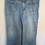 Abercrombie & Fitch Vintage Late 90s / Y2K Abercrombie Low Rise Wide Leg Jeans Medium Wash Photo 0