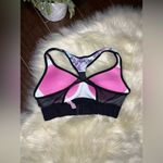 PINK - Victoria's Secret Pink ultimate push up sports bra pink and grey tie dye sz small Photo 1