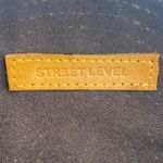 Street Level  White Tan Round Crossbody Sling Strap Boho Bali Rattan Handbag OS Photo 4