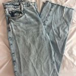 ZARA  High-Waisted Jeans Mom Light Wash Photo 0