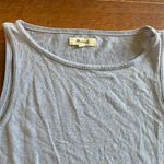 Madewell Blue Linen Blend Beach Tank Size Small Photo 1