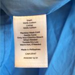 Talbots Blue Voile Lined Maxi Skirt in Flowing Floral Size 16 Style # P222018231 Photo 6