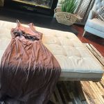 Dissh  Brown Linen Full Length Jumper Size 10 Photo 9