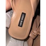 Nine West Brand New  Women's Size 11M Light Pink Slip On Heeled Sandal heels Photo 3