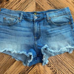 7 For All Mankind Cutoff Denim Shorts Women’s Size 30 Frayed Hem Short Shorts Photo 0