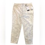 Sofia Vergara Rosa Curvy High Waist Python Ankle Jean Sz. 20 White Print Stretch Photo 1