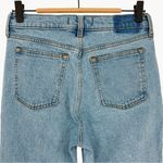 Abercrombie & Fitch  Curve Love Mid-Rise 90s Straight Jean | Sz 27R | Medium Wash Photo 6
