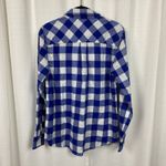 J.Crew Blue Plaid Button Up Flannel Shirt Sz.S NWT Photo 9