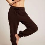 Negative Underwear Waffle Knit Jogger in Espresso, Size Small Photo 0