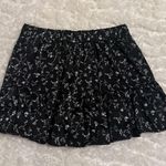 Forever 21 Skort Black White Floral Photo 2