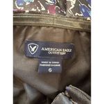 Vintage American Eagle Strapless Floral Dress Size 0 Gray Photo 2