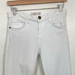 Current/Elliott The Stiletto Skinny Jeans Released Hem White Sugar Ankle 26 Photo 5
