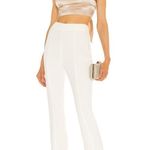 Amanda Uprichard Taryn Pants in Ivory Photo 1