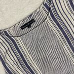 Preston & York Blue and White Linen Drees Photo 3