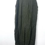 Dana Buchman  HighWaisted Cargo Skirt Olive Green 90s Grunge Military Pockets Photo 2