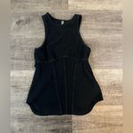 Free People  FP MOVEMENT Head Start Tank in Black Photo 1