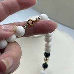 Vintage Art Deco style black & gold choker. Photo 3