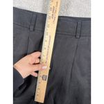 Everlane The Draper Pleated Wide Leg High Waist Pant in Buttersmooth Black 2S Photo 8