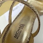 Michael Kors Sand Glitter Ava Strappy Sandal Photo 6