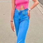 ZARA Pink Short Sleeve Sweater Photo 0