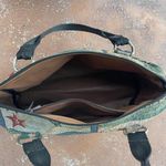 Vintage retro baseball tapestry travel bag purse / made in America Multiple Photo 3