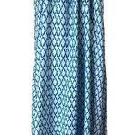 Vineyard Vines Lattice Print Tie Front Maxi Dress in Crystal Blue Photo 10